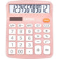 CATIGA 12 Digits Desktop Calculator with Large LCD Display and Sensitive Button, Dual Solar Power and Battery, Standard Function for Office, Home, School, CD-2786