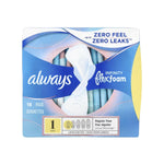 Buy now Always Pads Size 1 Infinity with Flex Foam 18 Count (Pack of 3) at indiglob india