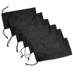 Buy now Birch Microfiber Pouch Soft and Silky Cloth Cleaning Storage Bag for Eyeglasses and Sunglasses (Black 6 Pack) at indiglob india