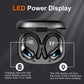 Buy now Ltinist Wireless Earbud, Bluetooth 5.3 Headphones Pure Bass Sound with Earhooks, 75H Battery Over Ear Headphones with Dual-LED Display, IP7 Waterproof Earphones Built-in Microphone for Running Sports at indiglob india