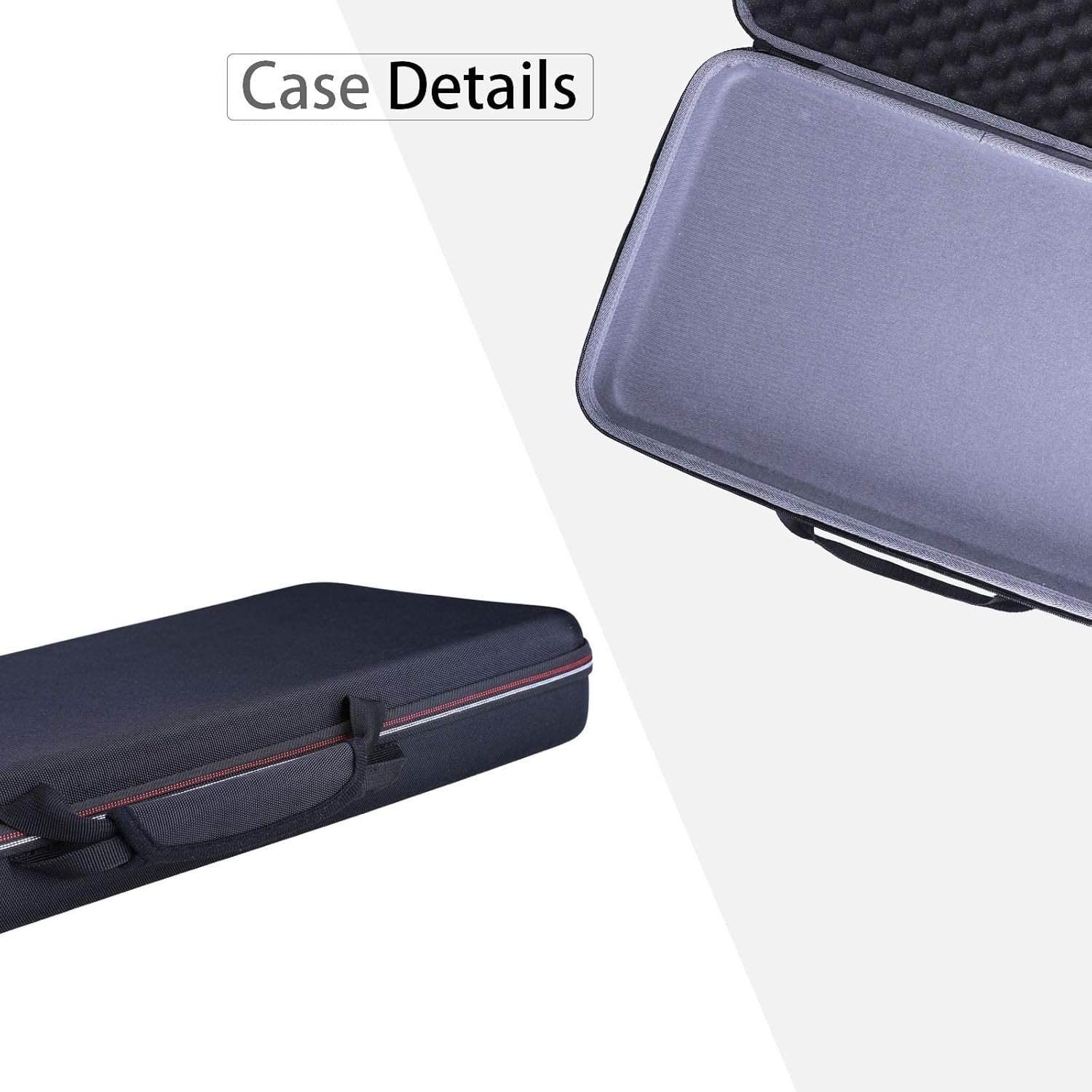 Buy now XANAD Case for Pioneer DJ DDJ FLX4 / DDJ-400 / DDJ-SB3 / DDJ-SB2 Portable 2-channel Controller or DDJ-RB Performance DJ Controller - Hard EVA Storge Bag(Black) at indiglob india