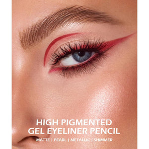 Ownest 14 Colors Eyeliner Pen, Pearl Metallic Eyeliner Pencil Kit, Glitter Eye Liner for Women, Professional Colorful Eye Makeup Pencil Set, Waterline Eyes Liner Pen with Sharpener