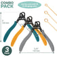 The Beadsmith One Step Loopers Combo Pack – Includes 1.5 mm, 2.25 mm & 3 mm Looper Pliers, Use With 18-26g Craft Wire, 3 pc