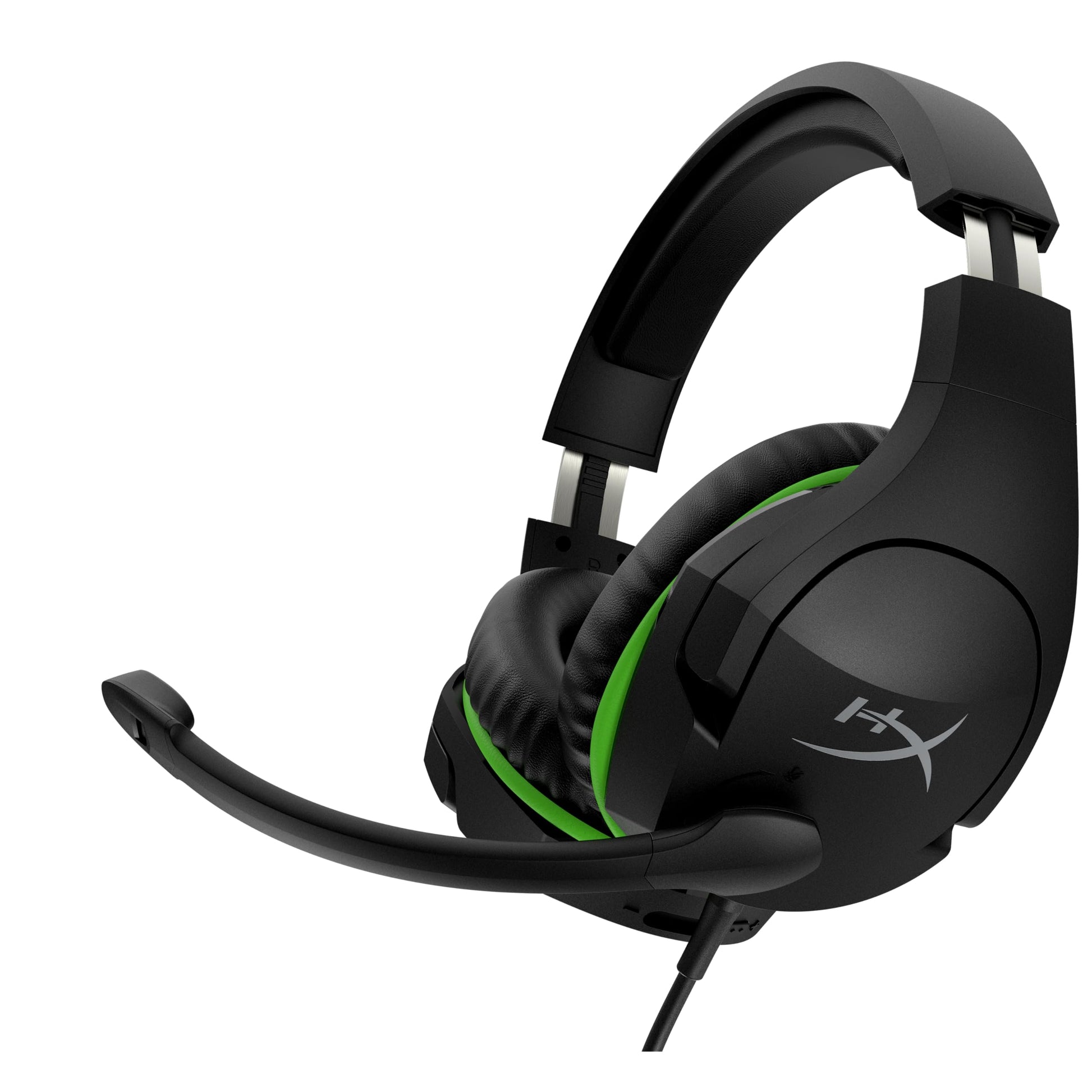 Buy now HyperX CloudX Stinger - Official Xbox Licensed Gaming Headset, Lightweight, Rotating Ear Cups, Memory Foam, Comfort, Durability, Steel Sliders, Swivel-to-Mute Noise-Cancellation Microphone at indiglob india