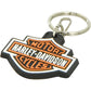 PLASTICOLOR 4179 Harley-Davidson Logo Plastisol Key Chain