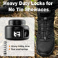 RJ-Sport Heavy Duty Cord Locks - Double Hole Drawstring Stopper Fastener for No Tie Shoelaces and More