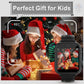 Phyulls Smart Watch for Kids, Smart Watch Toys with 39 Games Camera Video Recorder Music Alarm Calculator Calendar Flashlight Stopwatch Pedometer Gift Toys for 3-12 Years Old Boys and Girls (Black)