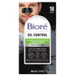 Bioré Charcoal Deep Cleansing Pore Strips for Men, Nose Strips for Blackhead Removal on Oily Skin, Features C-Bond Technology with Instant Pore Unclogging, 6 Count
