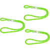 GM CLIMBING 6mm Prusik Cord Pre-Sewn 12in Prusik Loop for Climbing Arborist Rescue Mountaineering General Outdoor Use - Fluorescent Green (Pack of 3)