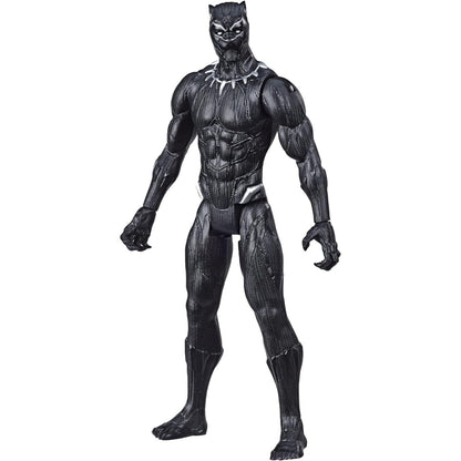 Avengers Marvel Titan Hero Series Black Panther Action Figure, 12-Inch Toy, Inspired by Marvel Universe, for Kids Ages 4 and Up