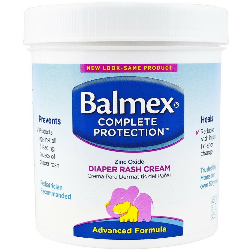 Buy now Balmex Diaper Rash Cream With Zinc Oxide 16 oz (Pack of 2) at indiglob india