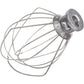 6-Wire Whip Attachment Fits KitchenAid Tilt-Head Stand Mixer Replace K45WW, Stainless Steel, Egg Heavy Cream Beater, Cakes Mayonnaise Whisk
