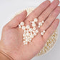 1200pcs 4 Sizes Small ABS Pearl Ivory （No Hole） Elegant Luster, Mini Small Pearls for Crafts, DIY, Vase Filling, Wedding, Birthday Party, Home Decoration (4mm, 6mm, 8mm,10mm) - My Store