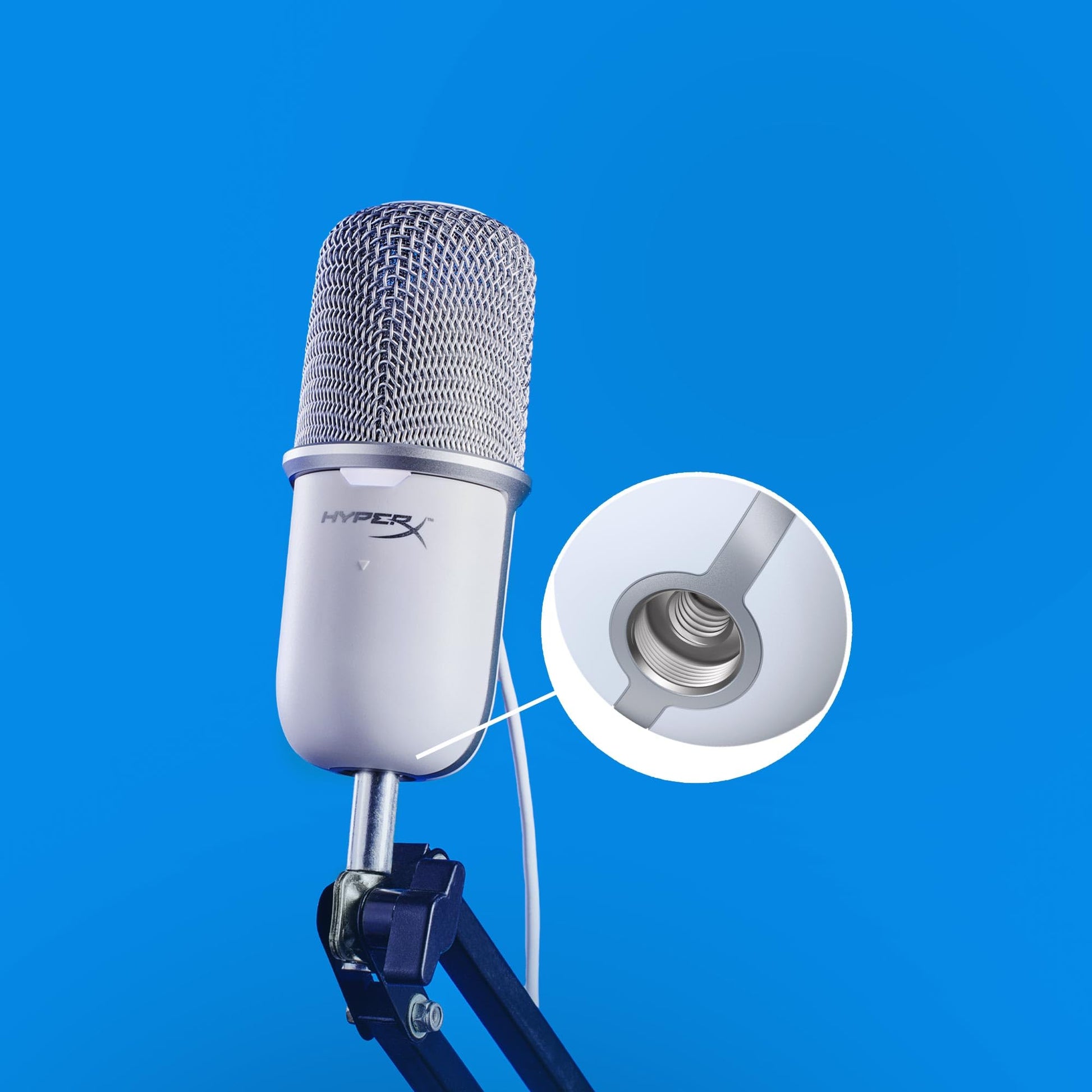 Buy now HyperX SoloCast – USB Condenser Gaming Microphone, for PC, PS4, PS5 and Mac, Tap-to-Mute Sensor, Cardioid Polar Pattern, great for Streaming, Podcasts, Twitch, YouTube, Discord,Black at indiglob india
