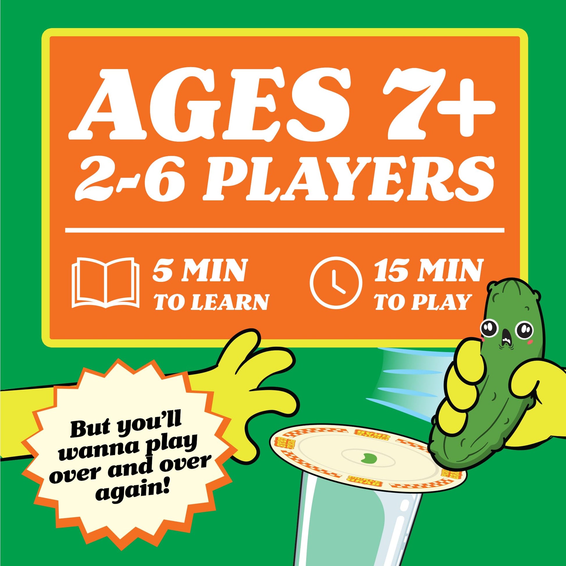 Buy now Exploding Kittens Presents, Pickle Grab - A Speed Grabbing Card Game - 2-6 Players - 15 Minutes to Play - Family Game Night - Fun for Kids, Teens, Adults, and Families at indiglob india