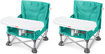 Buy now Summer by Bright Starts Pop 'N Sit Portable Booster Chair, Floor Seat, Indoor/Outdoor Use, Compact Fold, Green, 6 Mos - 3 Yrs Teal 1 Count (Pack of 2) at indiglob india