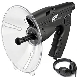 Buy now HAUSBELL Parabolic Listening Device for Adventure – Bionic Ear Electronic Nature Explorer, 8X Monocular, Adjustable Volume, Includes Headphone, Fun Outdoor Nature Sound Observation Digital Tools at indiglob india