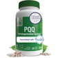 Health Thru Nutrition PQQ 20mg 60 Servings Pyrroloquinoline Quinone as PureQQ | Promotes Mitochondrial Biogenesis | Certified Vegan | Non-GMO Gluten Soy Free Capsules| Clean Label PQQ Supplement