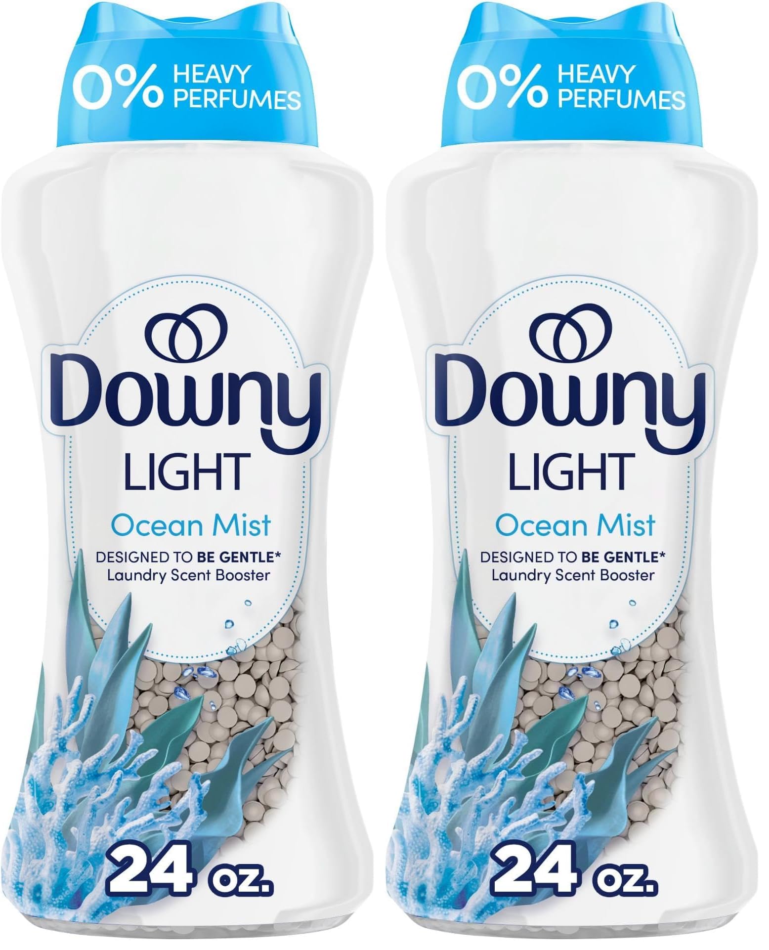 Buy now Downy Light Laundry Scent Booster Beads, Ocean Mist Scent, 24 OZ, In-Wash Fabric Beads Designed To Be Gentle With A Light Boost Of Scent, No Heavy Perfumes at indiglob india