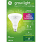 GE Grow Light LED Indoor Flood Light Bulb, Balanced Light Spectrum for Seeds and Greens, 9 Watts, Medium Base (Pack of 1)