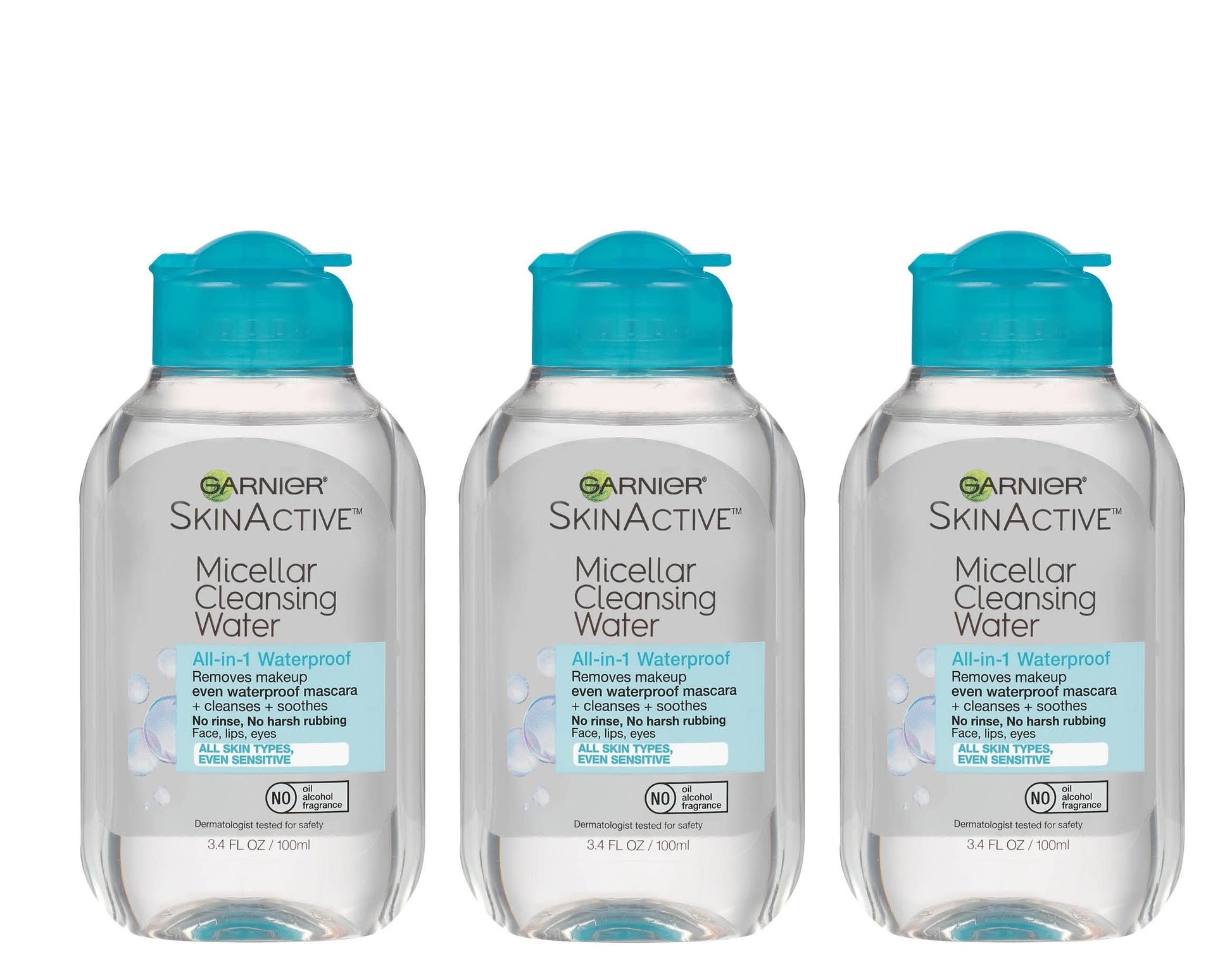Buy now Garnier Micellar Water for Waterproof Makeup, Hydrating Facial Cleanser & Makeup Remover, Suitable for Sensitive Skin, Vegan, Cruelty Free, 13.5 Fl Oz (400mL), 2 Count at indiglob india