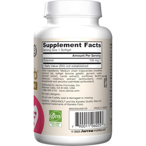 Jarrow Formulas QH-Absorb, 100 mg, Ubiquinol Dietary Supplement for Healthy Cardiovascular Function, 120 Softgels, 120 Day Supply