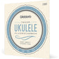 D'Addario Tenor Ukulele Strings, Fluorocarbon, EJ99TLG, Low-G, 4-String Set, Pack of 1