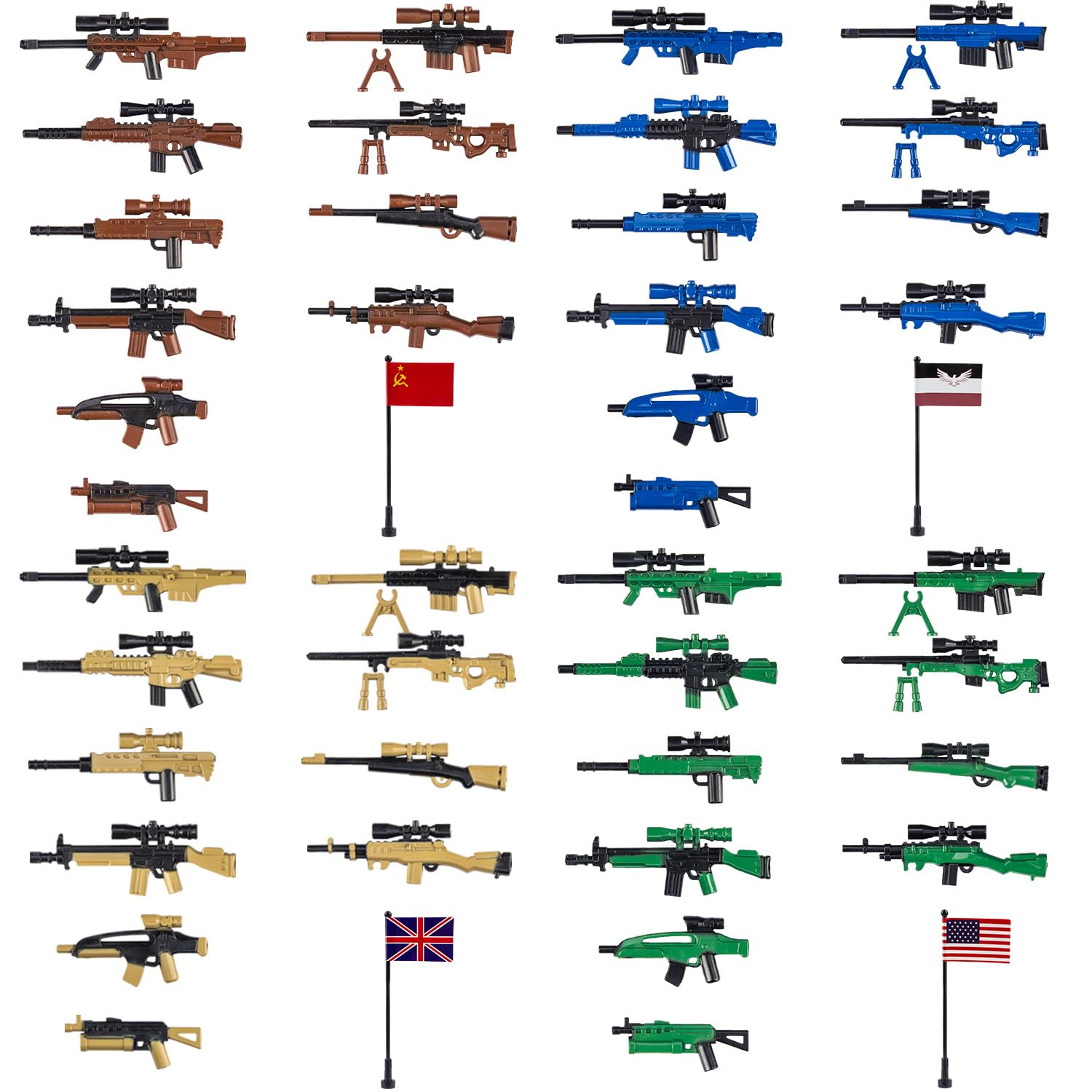 Buy now 83 Pcs Toy Soldiers Figures US Army Battle Toy Set - Weapons Pack Military Weapon Battle Building Blocks Compatible with Major Brand, 3 Years Old and up at indiglob india