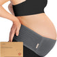KeaBabies Maternity Belly Bands for Pregnant Women - Soft & Breathable Pregnancy Belly Support Band, Adjustable Maternity Belt for Back, Pelvic Support, Comfortable, Easy to Use (Classic Ivory, M/L)