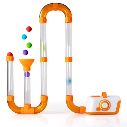 Buy now Fat Brain Toys The Original Air Toobz, Air-Powered STEM Building Toys for Kids & Teens, Kids Building Toys, STEM Toys for 3+ Year Old at indiglob india