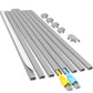 Buy now Yecaye Cord Hider, 113in One-Cord Cable Concealer, Cord Covers for Wires on Wall, Easy Install Cable Management Kit for 2 Small Wires, Cables Raceway Home Office, W0.59in H0.4in, White Small Grey at indiglob india
