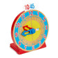 Buy now Melissa & Doug Turn & Tell Wooden Clock - Educational Toy with 12+ Reversible Time Cards at indiglob india