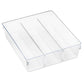 Whitmor 6-Section Clear Drawer Organizer