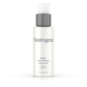 Neutrogena Rapid Tone Repair Night Cream with Retinol, Vitamin C and Hyaluronic Acid - Anti Wrinkle Face and Neck Moisturizer - Vitamin C, Retinol, Glycerin, Hyaluronic Acid, 1 fl. Oz