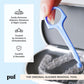 PUL Pack of 1 Reusable Clear Aligner Removal Tool — Compatible with Invisalign, Removable Braces, Retainers & Trays – Easy-to-Use Device Remover, Dental & Oral Hygiene Care Product – Blue