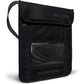 VENTURE 4TH Passport Holder Neck Wallet with RFID Blocking Nylon Lining - Hidden Neck Pouch for Travel (Black)