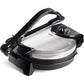 CucinaPro Electric Tortilla Maker - 10" Pitas, Chapati, Roti, Flatbread, Non-Stick Cooking Plates with Ready Light and Cord Wrap