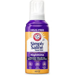 ARM & HAMMER Simply Saline Nighttime Drug-Free Mist for Nasal Congestion at Night, Extra Strength, Calming Eucalyptus, Safe to Use with Rx and OTC, For Adults and Kids Ages 2+, 4.6 oz (129 g) - My Store