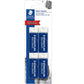 STAEDTLER Mars Plastic Vinyl Erasers (4-Pack), White Erasers for Clean & Precise Results - Latex-Free, Minimal Crumbling, Made in Germany