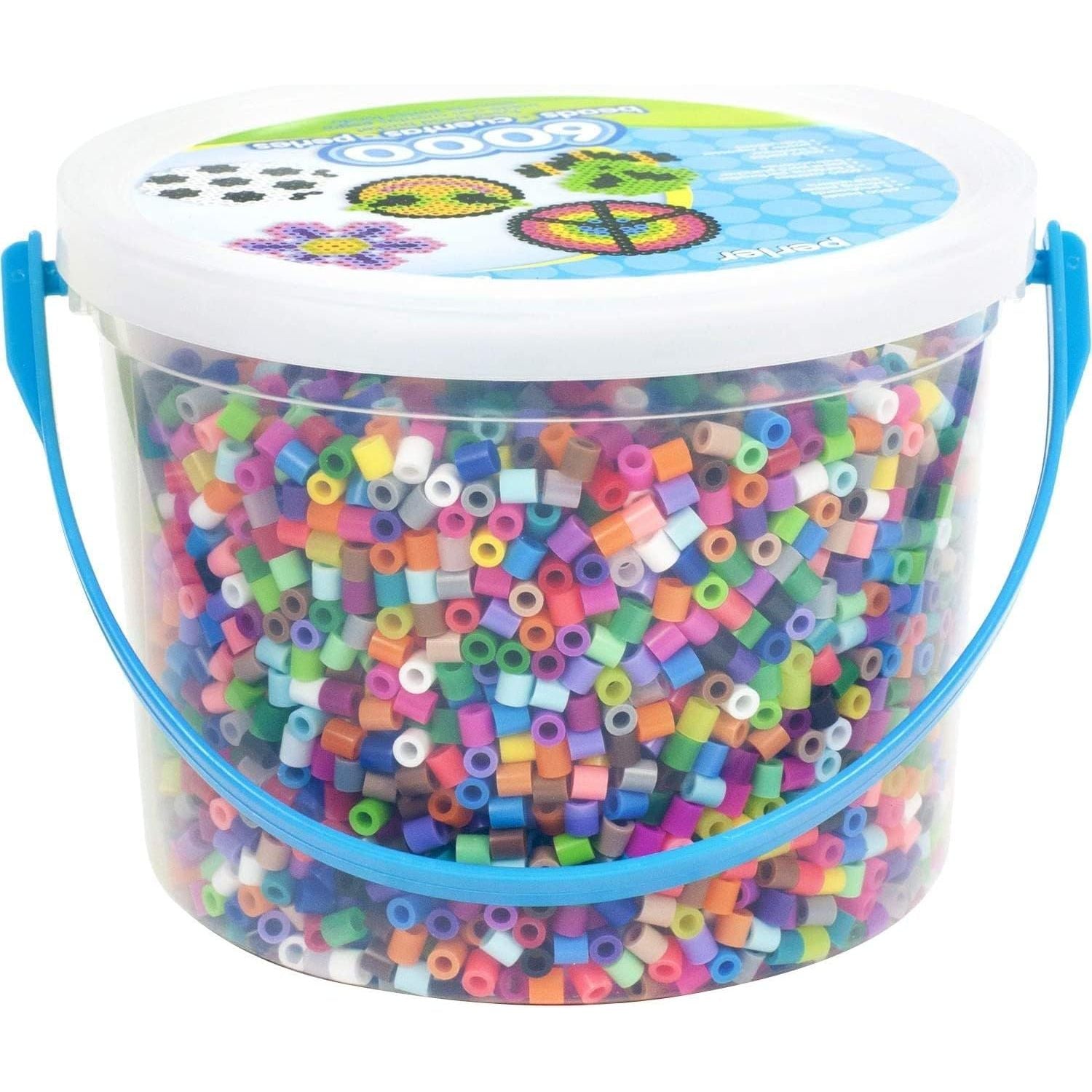 Buy now Perler Multi Mix Assorted Fuse Bead Bucket, 6000 pcs at indiglob india