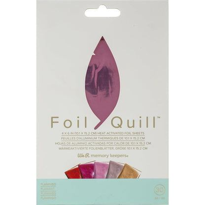 We R Memory Keepers Foil Quill Foil Sheets 4"X6" 30/Pkg-Shining Starling