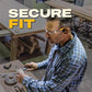 Buy now DEWALT Heavy Duty Open Ear Headphones, Bluetooth 5.3 Wireless Earbuds IP55, 44Hrs Runtime, Jobsite Premium Sound True Wireless Air Conduction Open Ear Earbuds with Earhooks for Worksites and Workouts at indiglob india