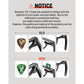 Donner Guitar Capo for Electric and Acoustic Guitar DC-2, Ukulele Capo Black with 4 Picks