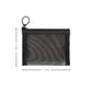 Patu Mini Zipper Mesh Bags, 4" x 5", Size S / A7, 5 Pieces, Beauty Makeup Lipstick Cosmetic Accessories Organizer, Small Travel Kit Storage Pouch, Black