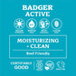 Badger Mineral Sunscreen Cream SPF 30, Zinc Oxide Sun Care, 98% Organic, Reef Safe, Water Resistant, Unscented Face and Body Sunscreen Travel Size, 2.9 fl oz