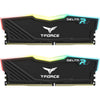 TEAMGROUP T-Force Delta RGB DDR4 32GB (2x16GB) 3600MHz (PC4-28800) CL18 Desktop Gaming Memory Module Ram TF3D432G3600HC18JDC01 - Black - Black