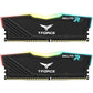 TEAMGROUP T-Force Delta RGB DDR4 32GB (2x16GB) 3600MHz (PC4-28800) CL18 Desktop Gaming Memory Module Ram TF3D432G3600HC18JDC01 - Black