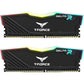 TEAMGROUP T-Force Delta RGB DDR4 32GB (2x16GB) 3600MHz (PC4-28800) CL18 Desktop Gaming Memory Module Ram TF3D432G3600HC18JDC01 - Black