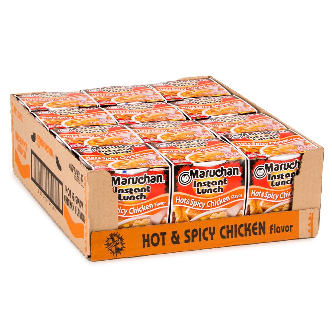 Buy now Maruchan Instant Lunch Beef, 2.25 Oz, Pack of 12 Hot & Spicy Chicken at indiglob india