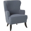 SureFit Stretch Morgan - Wing Chair Slipcover - Gray (SF45358) - Storm Blue